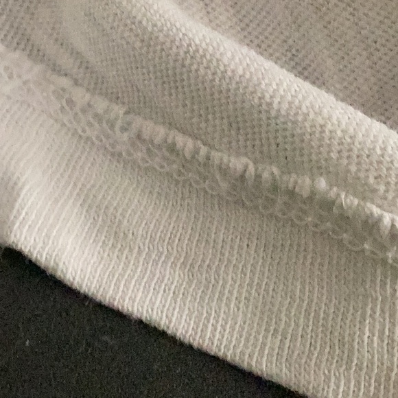 L J Crew Ivory White Cute Doggie Sketches Collectible Tee Cotton - Picture 9 of 11